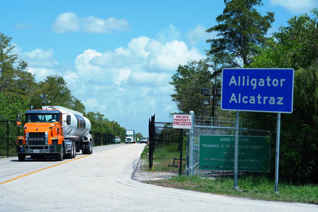 All detainees from immigration facility 'Alligator Alcatraz' have been transferred, DHS says — WESH 2 Orlando