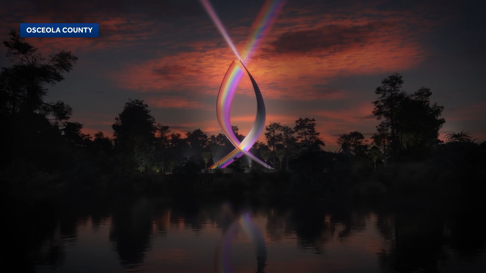 Osceola County unveils Pulse tribute design at groundbreaking ceremony — WESH 2 Orlando, Winter Park Community news