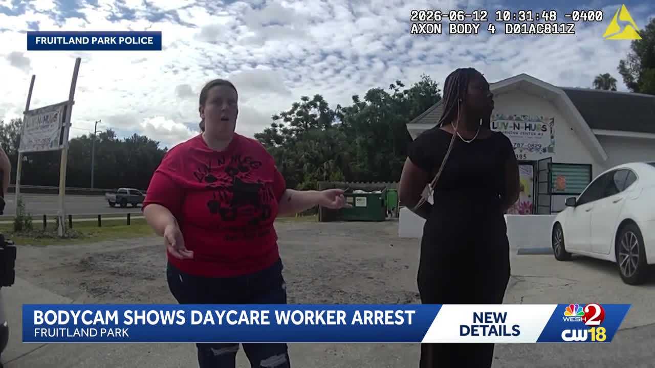Body-camera video released after toddler escapes daycare, runs onto highway in Fruitland Park — WESH 2 Orlando, Winter Park Community news