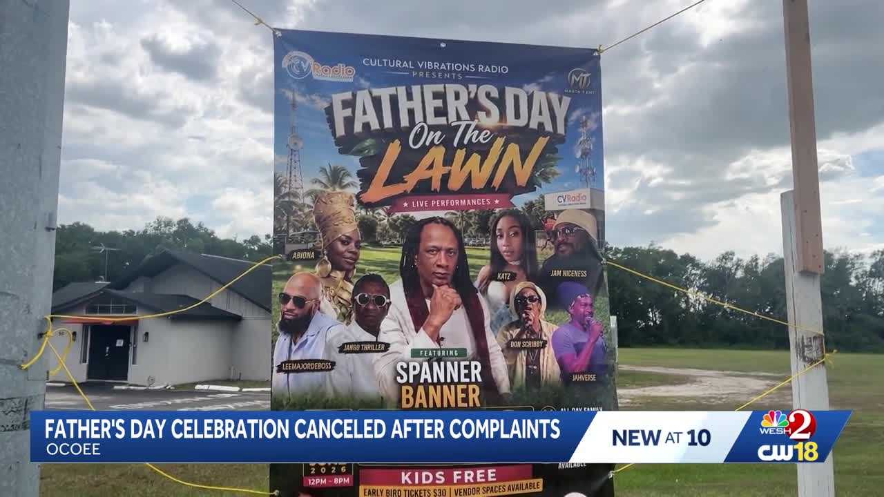 Father's Day event in Orange County postponed over noise and permit concerns — WESH 2 Orlando, Winter Park Community news