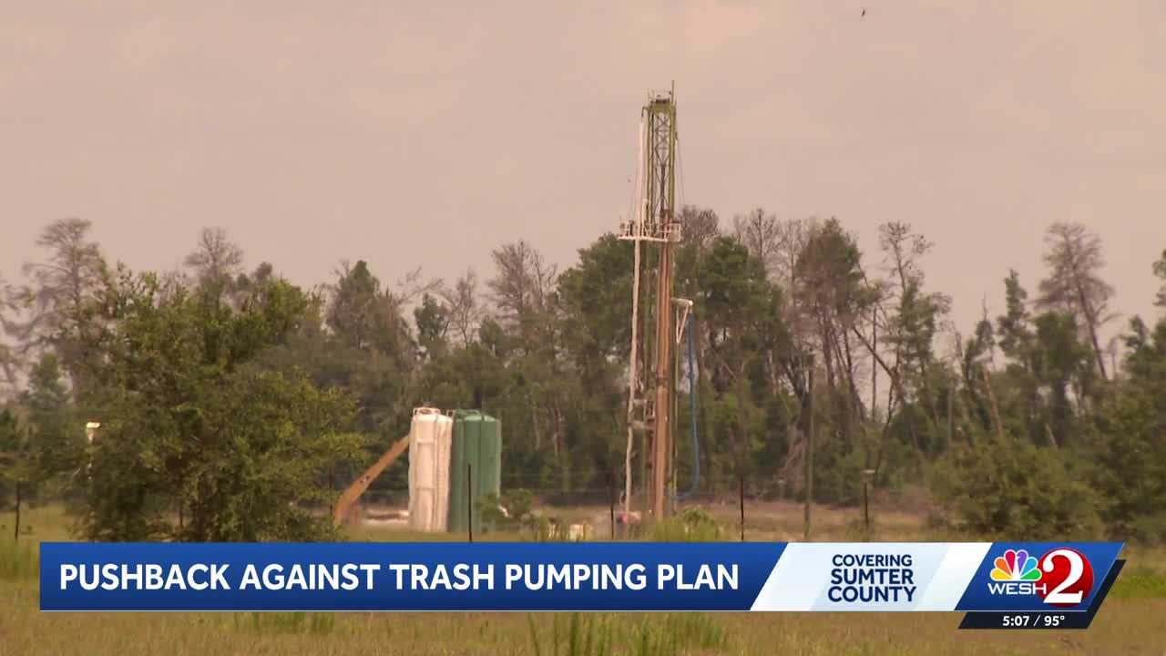 Voices grow in opposition to planned injection well at Sumter landfill — WESH 2 Orlando, Winter Park Community news